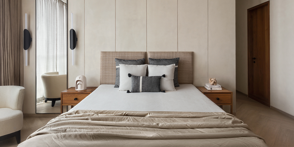 A minimalist sanctuary: Inside a Mumbai skyrise home by We Design Studio