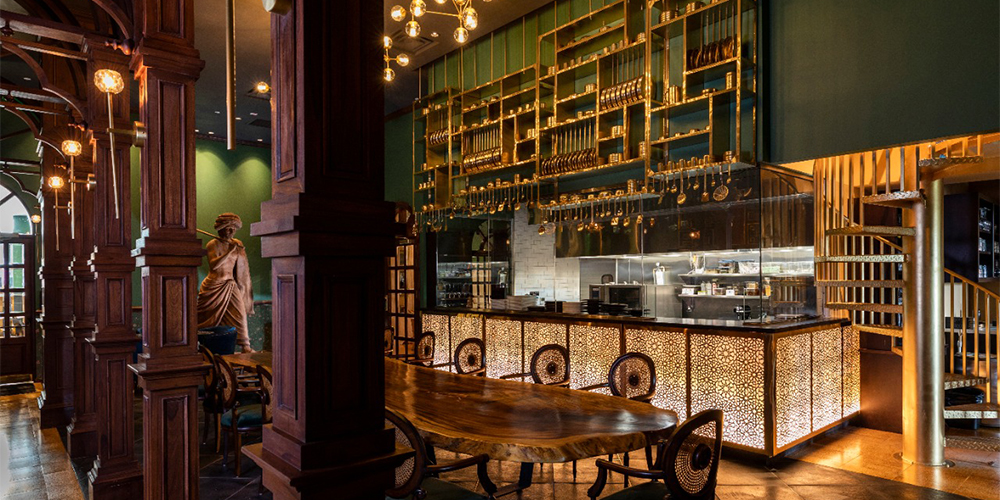 Musaafer Restaurant In Texas Gives A Preview of India Through A Royal Lens  | Chromed Design