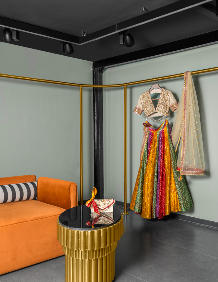 Bold Colors Welcome Shoppers to Fancy Pants in Mumbai by Quirk Studio -  Interior Design