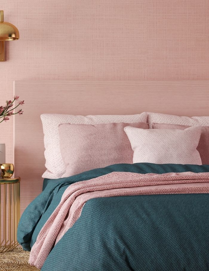 Pink Veinstone Louis Vuitton Bedding Sets Bed Sets, Bedroom Sets