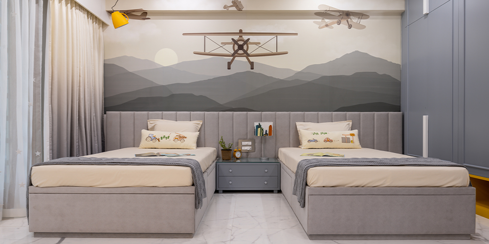 New Trends In Design For Bedroom Ideas By Elle Decor India   H6 KIDS ROOM 