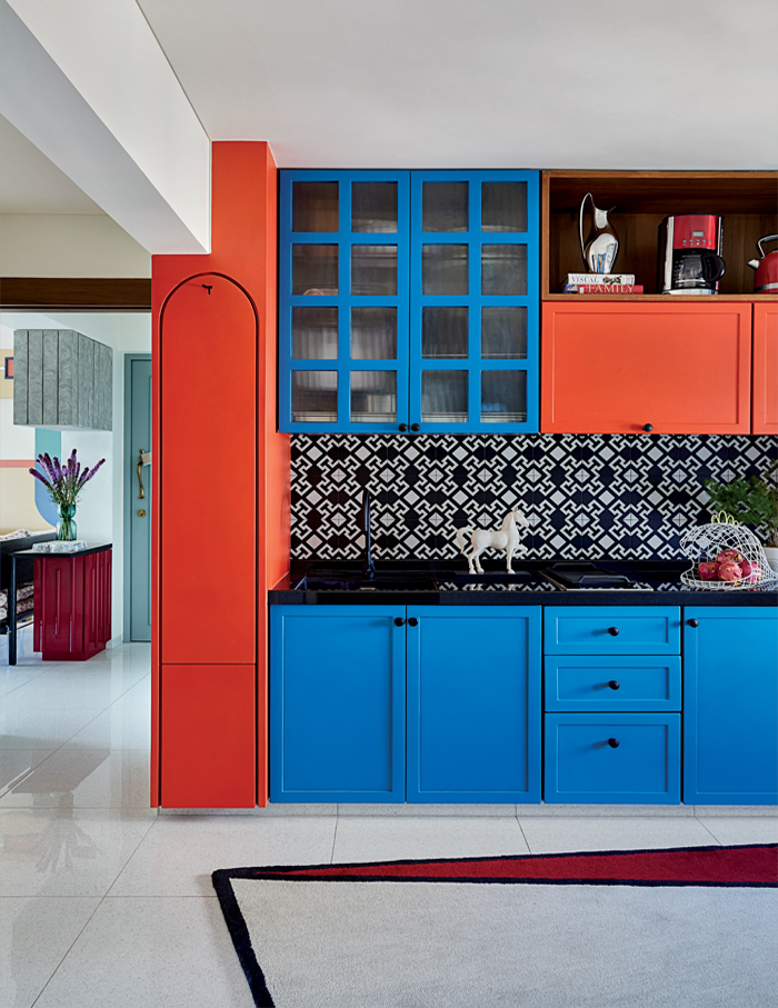 colourful kitchens