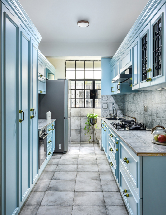 colourful kitchens