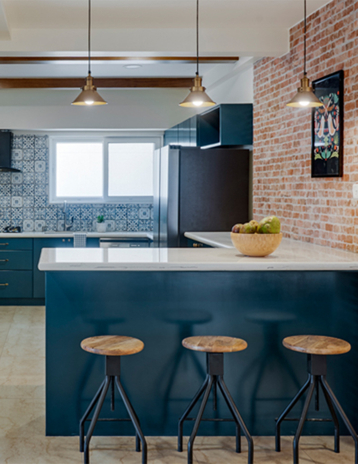 colourful kitchens