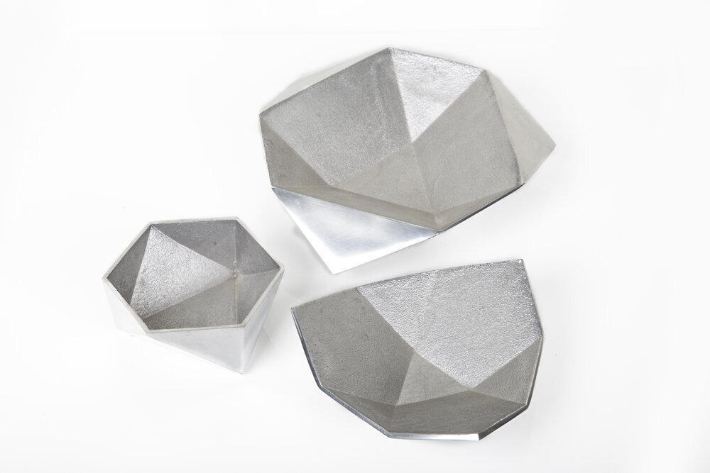 Origami Bowl Aluminum
