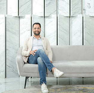 5 questions with Gaurav Agarwal, Co-founder of Stonex India on current marble trends, sustainability and a new experience centre of the brand