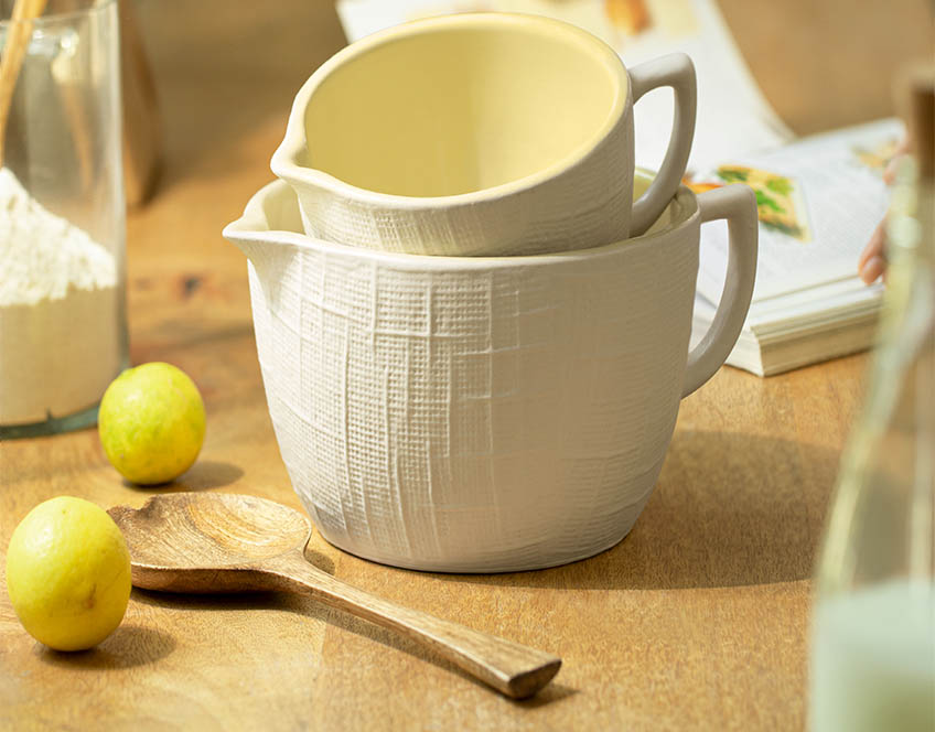 BUTTER-UP CERAMIC MIXING BOWL