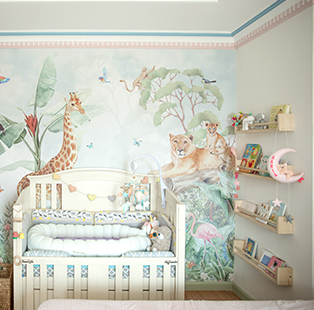 6 kid’s bedroom ideas straight out of a story book that uncover the whimsy of pastel colours