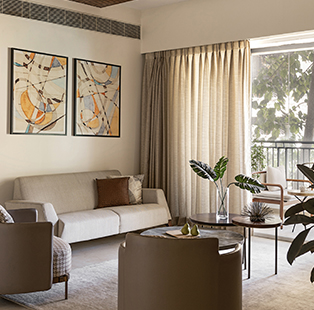 Mid-century modern in the heart of Chennai takes centrestage at Crown Residences by Studio TwentyOneTwelve