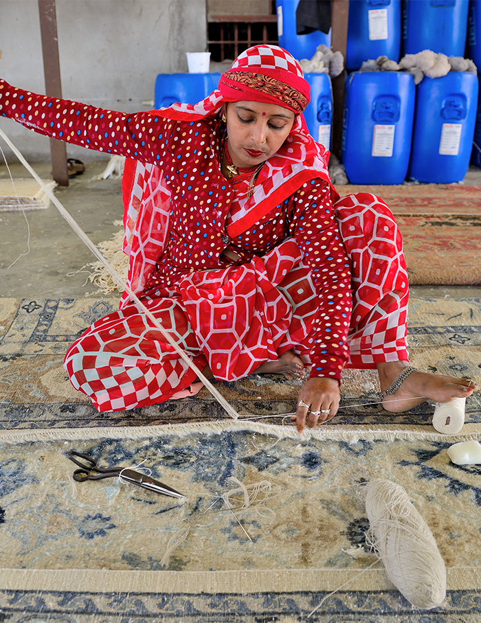 Jaipur Rugs manchaha weavers