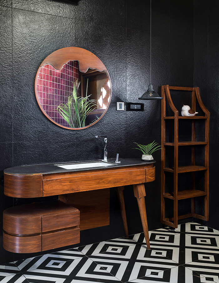 6 black bathrooms that are unapologetically fresh and fabulous