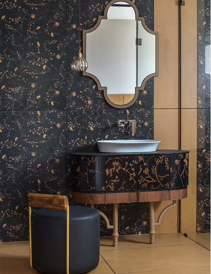 6 black bathrooms that are unapologetically fresh and fabulous