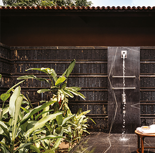 6 black bathrooms that are unapologetically fresh and fabulous