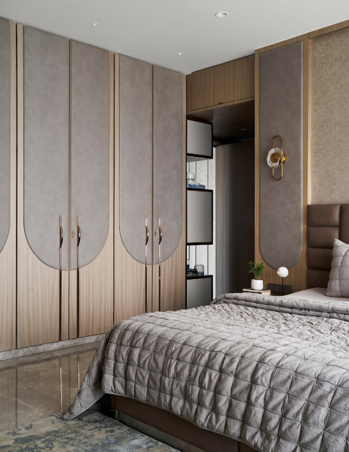 Master bedroom designed by Studio Osmosis