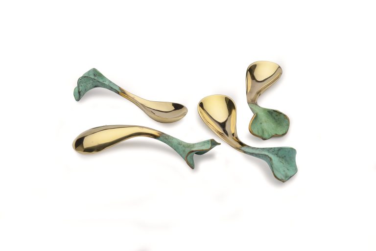 Ginko Brass Spoon