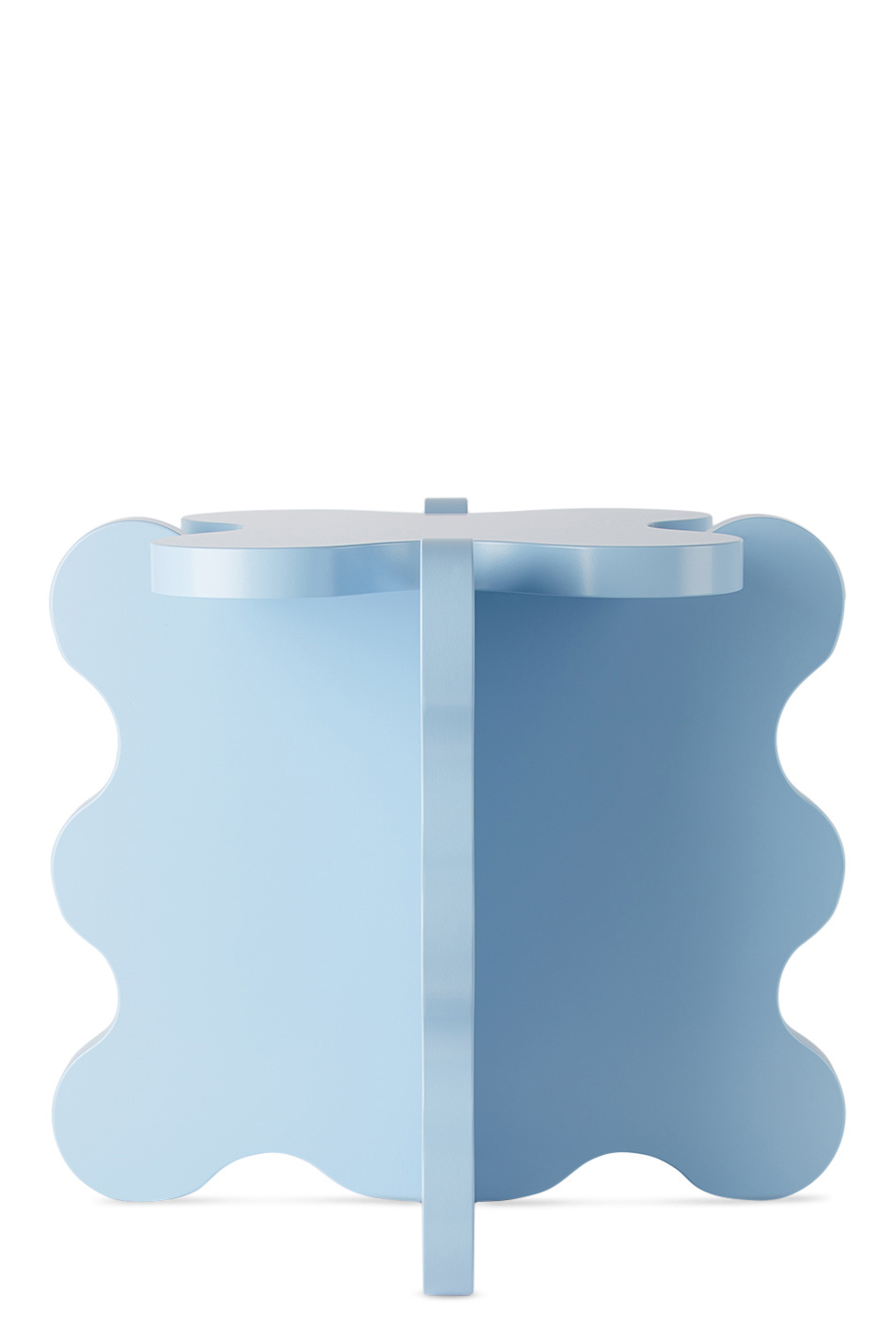 SSENSE Exclusive Blue Mini Curvy Table