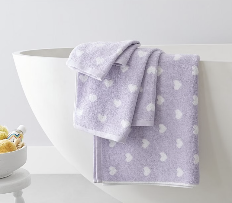 Heart Bath Towel Collection