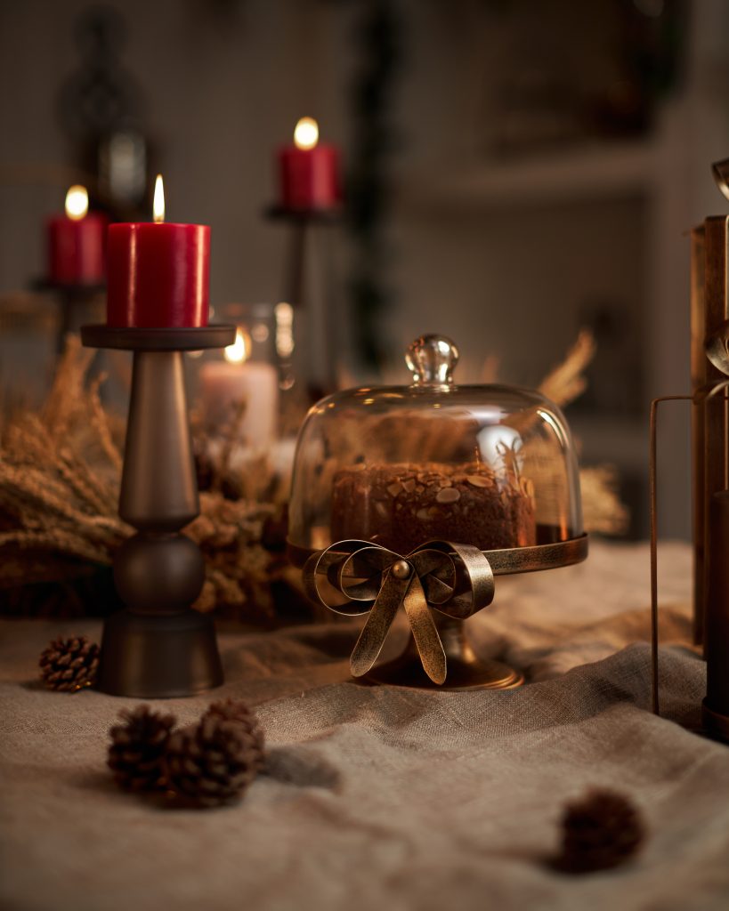 ROSETTE CLOCHE ANTIQUE GOLD
