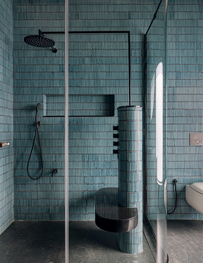 colourful bathrooms