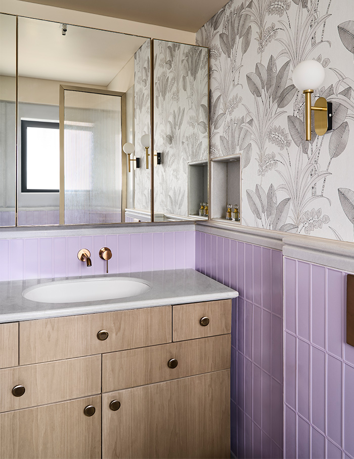 colourful bathrooms