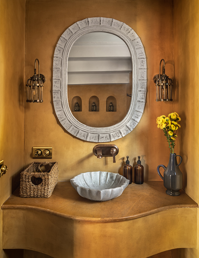 colourful bathrooms