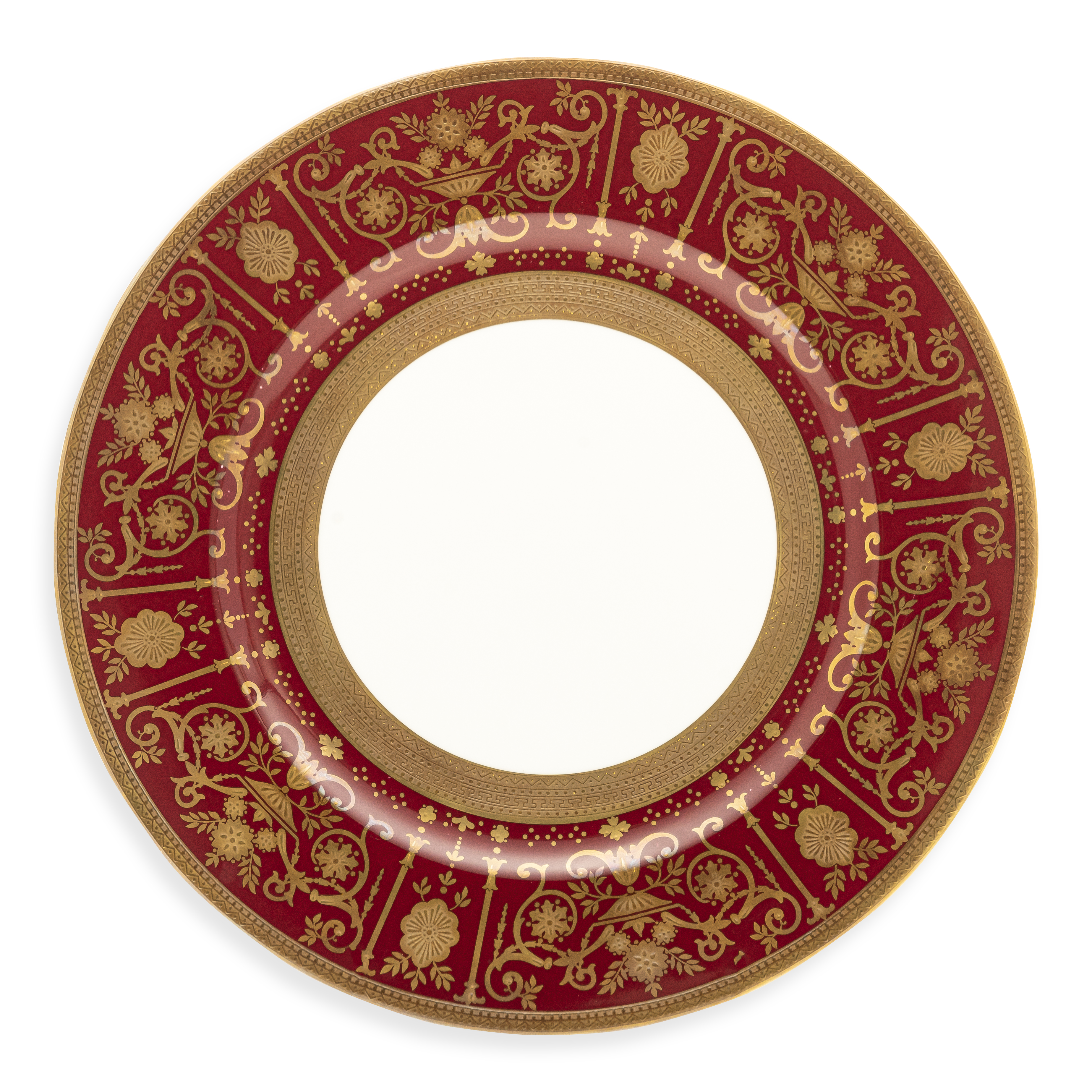 FLORETTE RUBY DINNER PLATE 