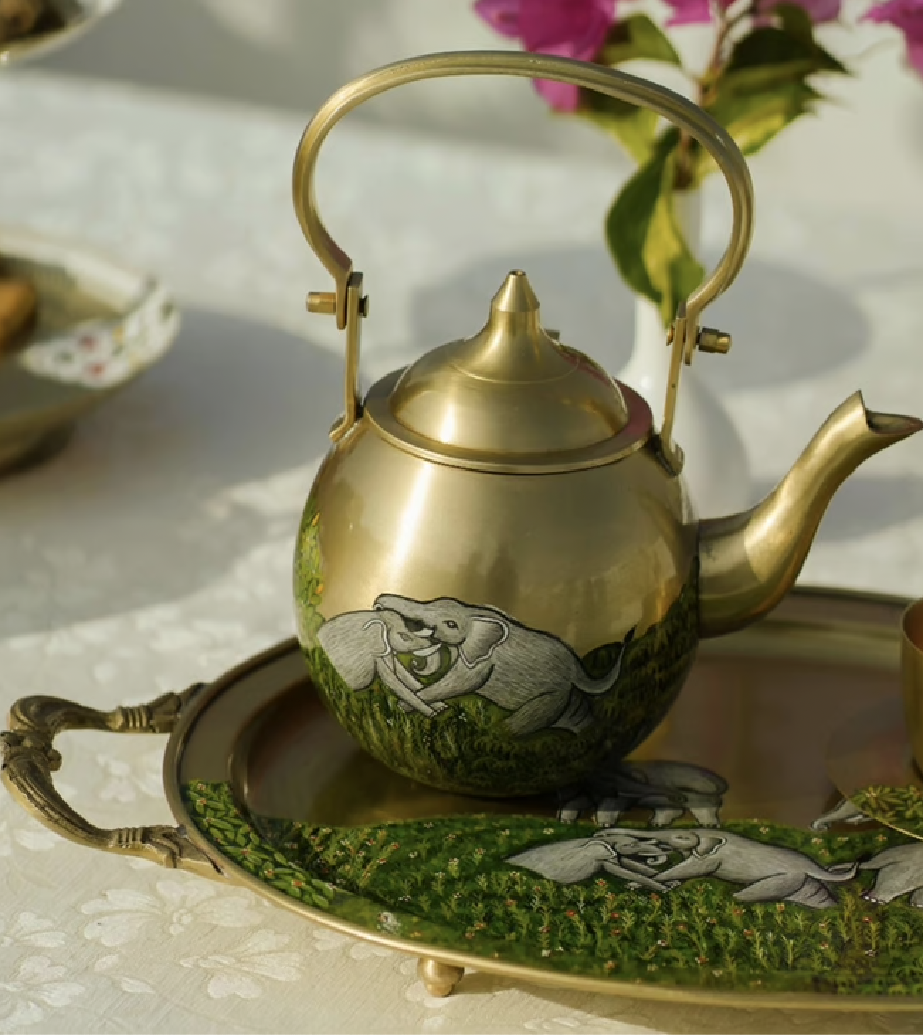 The Shikargah Collection'23 Brass Kettle