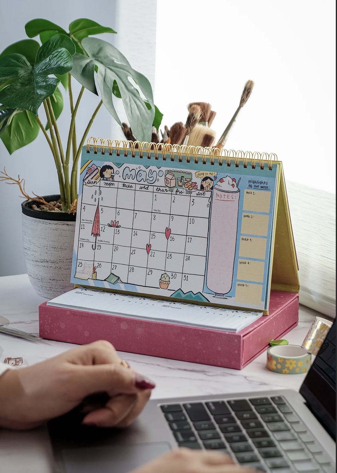 2025 Bits & Bobs Desk Calendar