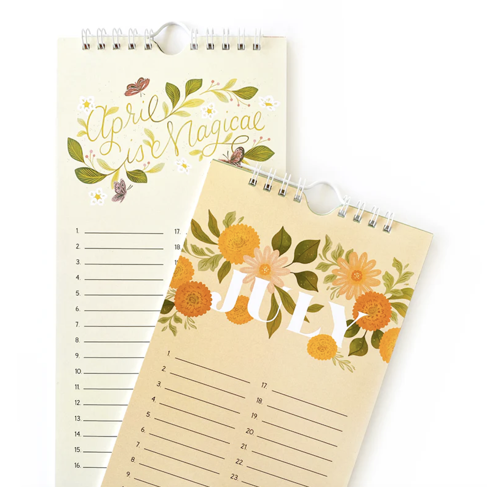 Always Floral Perpetual Calendar