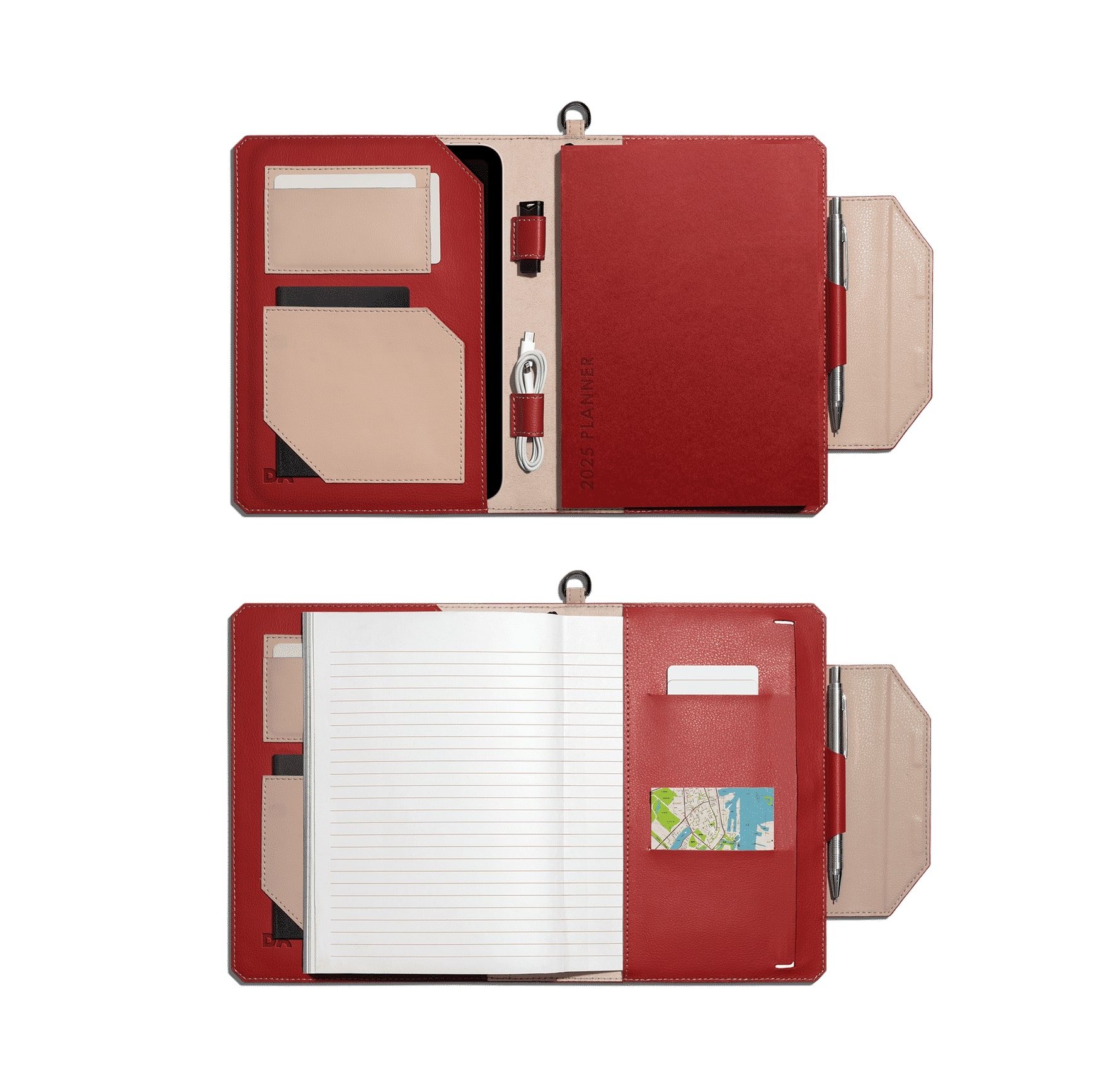 Terracotta Red Array Organiser with Planner