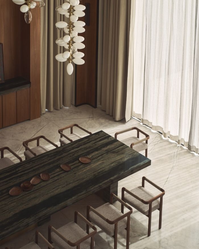 sculptural chandelier wood dining large dining