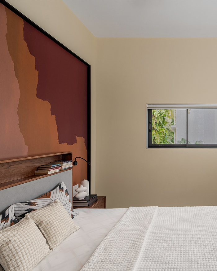 Earthy tones in the kids bedroom