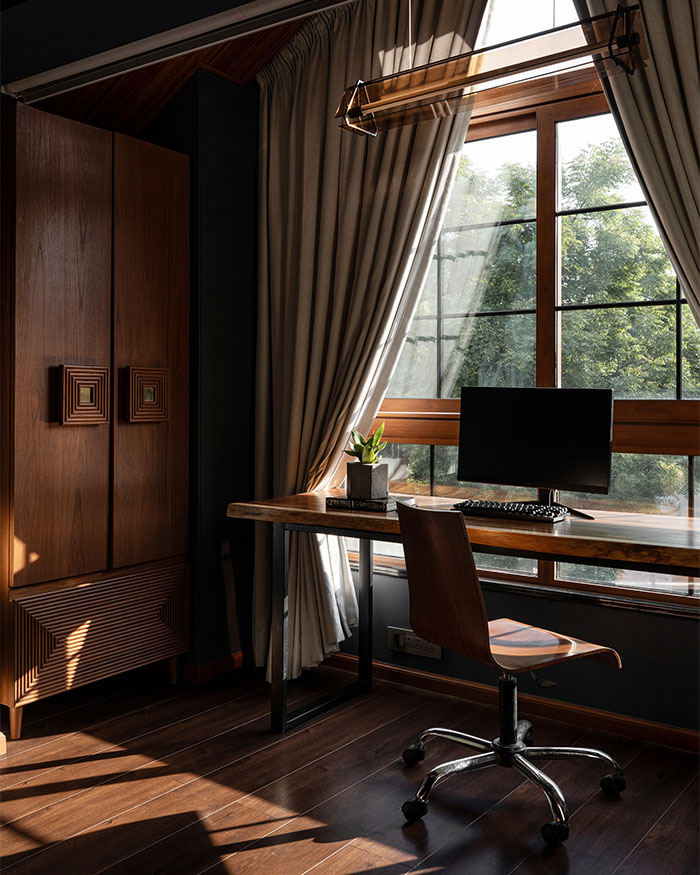 After: The study; Styling by Eshita Marwah, Photography by Manan Surti