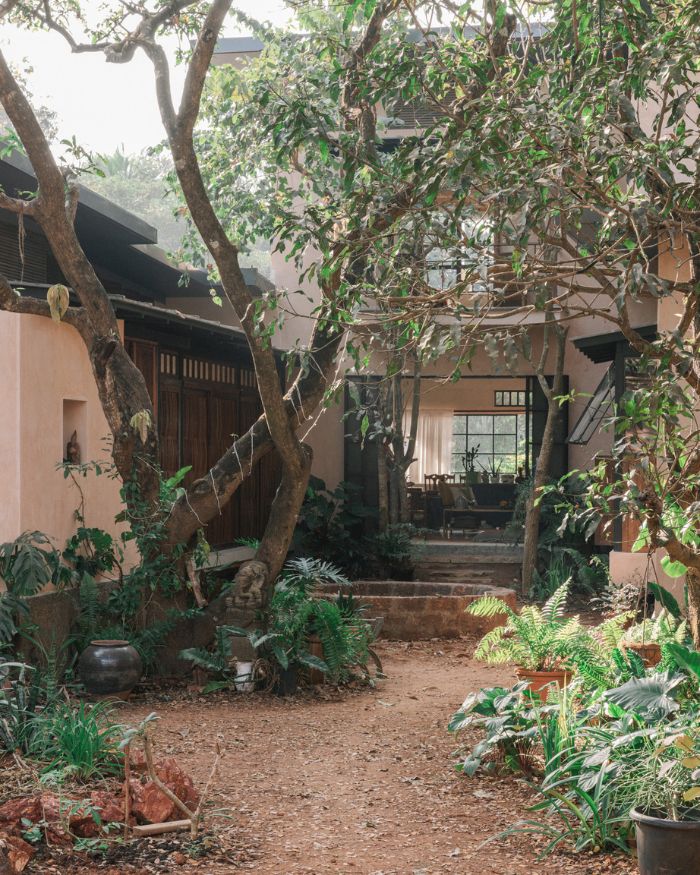 The barren yard gives way to planters as a garden begins to bloom; Styled by Imran Ali Khan and Rishad Patel; Photography by Shantanu Starick