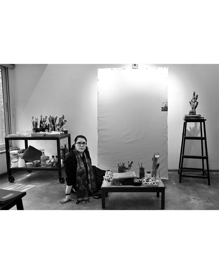 Anju Dodiya photographed by Rohit Chawla