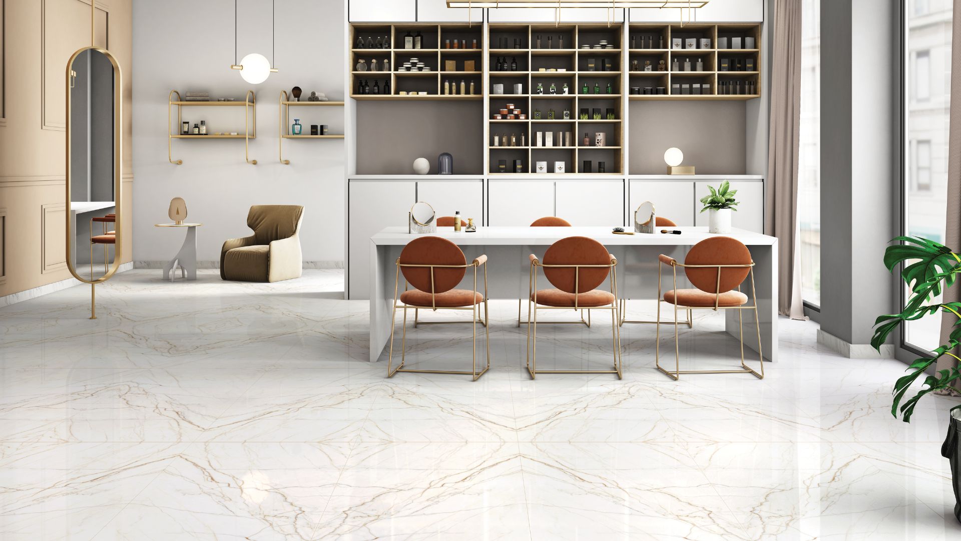 Marble Look Design Tiles Simpolo