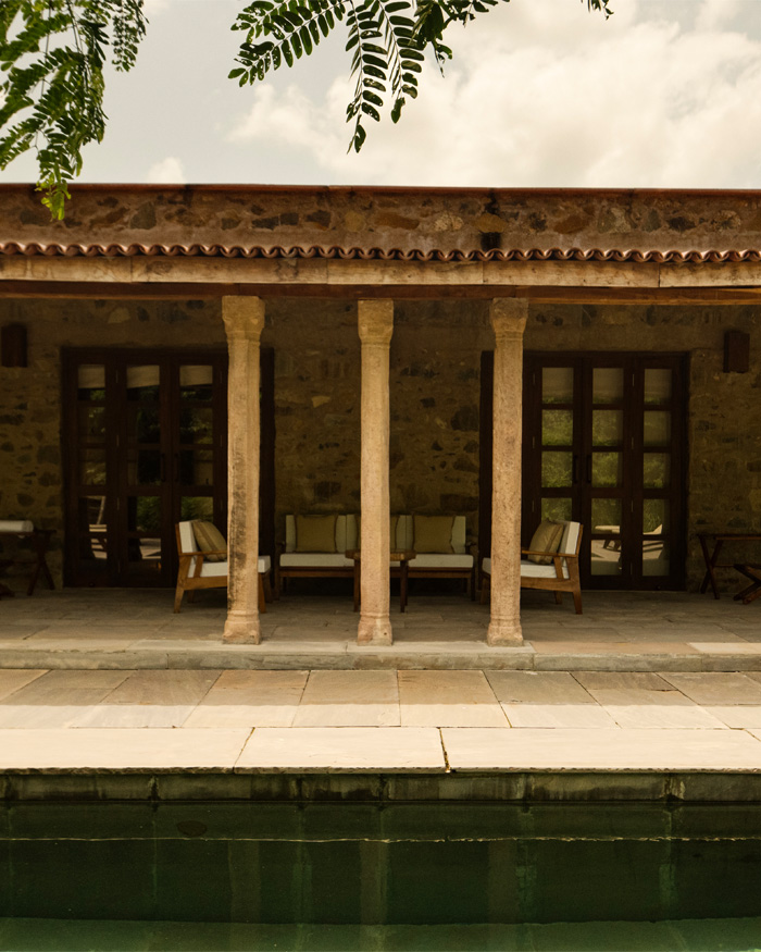 The swimming pool suite; Photography by Syed Ali Husain