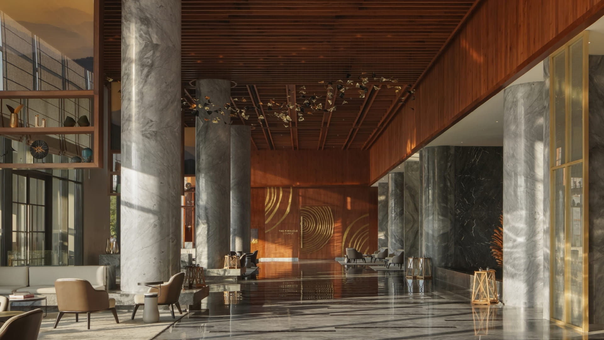 Entrance lounge for Hyatt Regency Dehradun